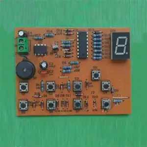 CD4511 8 Kanaals Digitale Display Responder Diy Kit 8Bit Antwoord Apparaat Suite Voor Elektronische Training Onderdelen Diy