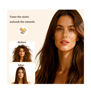 Dispositivo de masaje para el cuero cabelludo, peine de flor de ciruelo de cristal Antiestático de 9 dientes con beneficios de relajación para la cabeza - Product Image 5