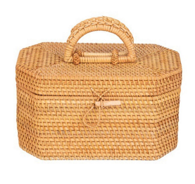 กระเป๋าผ้าหวายธรรมชาติสำหรับเด็กเป็นมิตรต่อสิ่งแวดล้อมงานแฮนด์เมด - Product Image 5