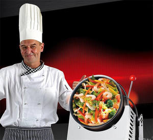 <span class=keywords><strong>Robot</strong></span> cuiseur Intelligent Chef 6l Rotation Automatique <span class=keywords><strong>Soupe</strong></span> Cuire Wok Cuisson Sauté Machine pour Ménage - Product Image 4