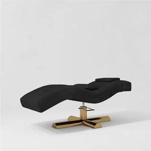 Lit de massage pour les cils, vente chaude, réglable en hauteur, spa, salon, chaise faciale, couleur personnalisée, lit de tatouage pour les cils, massage pour salon de beauté - Product Image 1