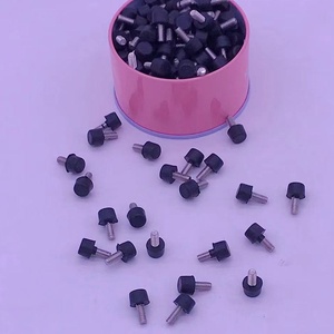 家具や電子機器用のカスタマイズ可能なミニ滑り止めレベリングフィート、ネジ付き調整可能なゴム製品、OEM/ODM対応 - Product Image 6