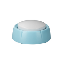 Bouton sonore promotionnel personnalisé Buzzer de communication musicale facile avec enregistrement vocal Produits électroniques grand public en plastique