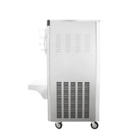 16L/H 56L/H Commerciële Fruit IJsmachine Grote Capaciteit Hard IJs Machine Bevroren Yoghurt Gelato Machine Pasteuriseerder