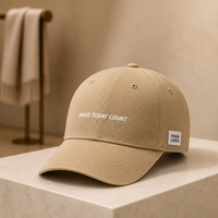 Casquette de baseball sportive personnalisée à 6/5 panneaux avec logo sublimé, en tissu polyester/coton réglable, style vintage et tendance