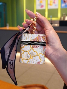 ที่ใส่ Airpod ขนาดเล็กป้องกันตัวเองใหม่เคสลิปสติกหนัง PU กระเป๋าสตางค์กระเป๋าสตางค์เก็บกุญแจ - Product Image 6