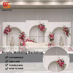 SMOOTH Top Quality Square <b>Wedding</b> <b>Arch</b> White PVC Church <b>Wedding</b> <b>Arch</b> Backdrop <b>Wedding</b> <b>Arch</b> Decor - Product Image 6
