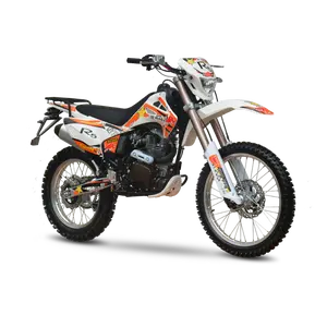 기관자전차 모터 자전거를 사용하여 도로 떨어져 성숙한 150cc 250cc 먼지 자전거 가스 공냉식 4 치기 먼지 자전거 Motocross 최고 속도 80 km/h