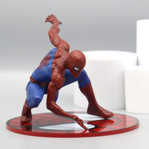 Figurines d'action de la série Super Héros Spiderman Iron Man Hulk <span class=keywords><strong>Captain</strong></span> <span class=keywords><strong>America</strong></span> Modèles de <span class=keywords><strong>collection</strong></span> en PVC Jouets pour enfants Cadeaux - Product Image 4
