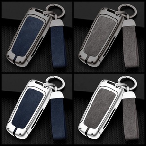 Funda de cuero de aleación de Zinc de alta <span class=keywords><strong>calidad</strong></span> para llave de coche para Volkswagen Vw Cc Passat B6 B7 Passat 3C Cc accesorios de llavero con logotipo de coche - Product Image 6