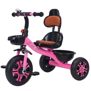 Commercio all'ingrosso di alta qualità per bambini triciclo <span class=keywords><strong>3</strong></span> ruote auto stile giro sul giocattolo con il potere di spinta popolare bambino Trike per i bambini - Product Image 1