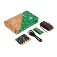 BBC micro:bit V2 Go Bundle Maker Board Kit dengan kabel micro USB dan baterai untuk Anak-anak