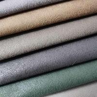 Tissu de velours en peluche tricoté en gros, tissu de paillettes de canapé Tela, tissu de velours Imitation cuir