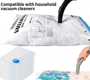 L-Hotselling <strong>Storage</strong> <strong>Clothes</strong> Vacuum Compression <strong>Storage</strong> Bags With Hand Pump for <strong>Clothes</strong> and Traveling Sac De Voyage Sous Vide - Product Image 4