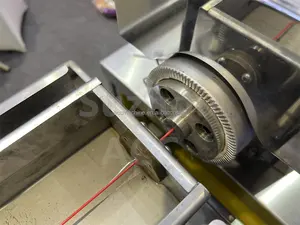 Ligne d'extrusion plastique automatique filament d'imprimante/imprimante 3D machine d'extrusion de filament PLA PETG ligne de production de contrôle PLC