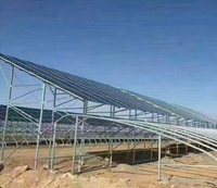 Système de structure de montage de panneaux solaires résistant à la corrosion, support de fixation au sol pour tuiles solaires, système de montage au sol