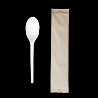 Lot de 140 couverts jetables en plastique pour fruits, cuillères, fourchettes, couteaux à découper et cuillères
