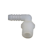 Offre Spéciale filetage mâle en forme de L coude à 90 degrés Tube d'eau d'irrigation de jardin en plastique 3/8 "raccord de connecteur MNPT