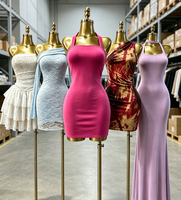 Liquidation de stock : Nouvelle collection de robes pour femmes en lot, assortiment de vêtements en gros à prix réduit