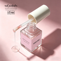 SAGALAGA Air Dry Nail Strengthener, durcisseur d'ongles naturel rose pour ongles faibles et abîmés, protecteur d'ongles, vernis protecteur
