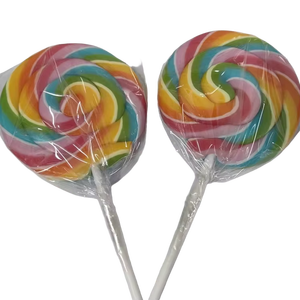 Sucette tournante arc-en-ciel 50g en boîte <span class=keywords><strong>de</strong></span> 24, bonbons durs aux saveurs <span class=keywords><strong>de</strong></span> <span class=keywords><strong>sirop</strong></span> <span class=keywords><strong>de</strong></span> fruits mélangés, bâtonnet sucré - Product Image 4