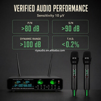 Microphone sans fil à tube électronique M-5102, 1 canal, microphone sans fil UHF en métal, micro portable pour karaoké
