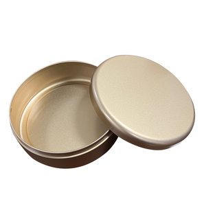 กระป๋องคุกกี้ทรงกลม, กระป๋องคุกกี้ช็อกโกแลต, กล่องโลหะใส่ขนมและของว่าง - Product Image 3