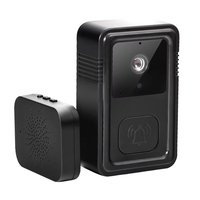Sonnette Intelligente Sans Fil Tuya, Vidéo HD, Écran OLED, Faible Consommation d'Énergie, Interphone Bidirectionnel, Télécommande