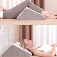 Pure Memory Foam Dreieck Bett Schlaf kissen Knies tütze Beinhöhe Ischias Hüft Rückens ch merzen Linderung Keil kissen