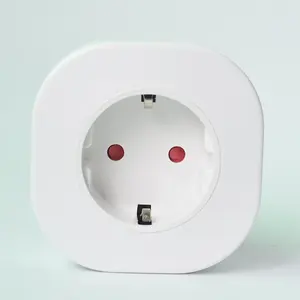 La aplicación de Control Wi-fi inteligente 2 Pin Europea 220v enchufe 2 ronda Pin adaptador macho