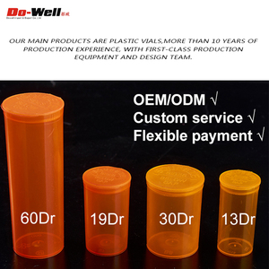 Hinged Medical <strong>Red</strong> Pop Top Bottle-vial Medical Her Pop Top Vial <strong>Containers</strong> Jars Bottles Medicine Pill - Product Image 4