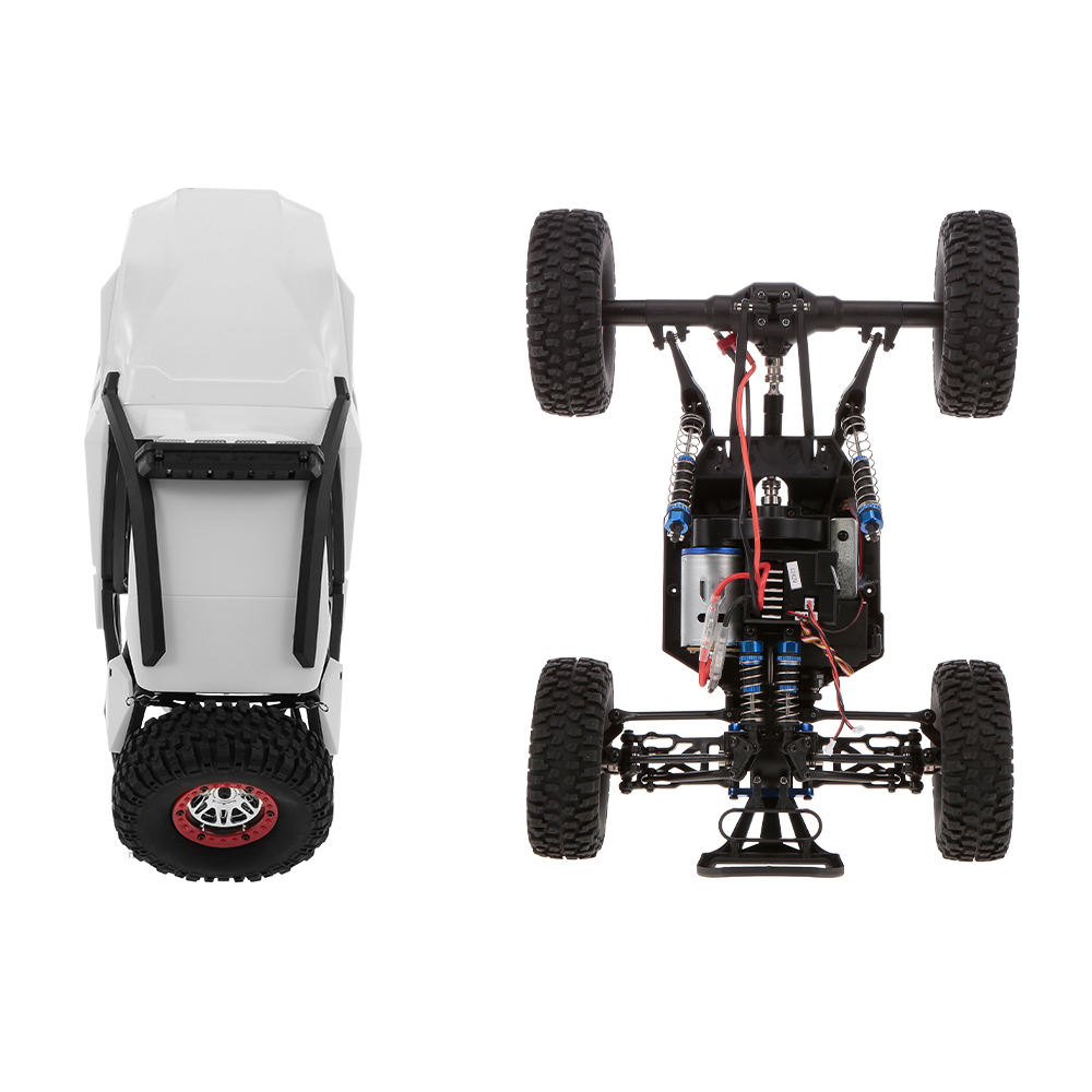 Firelap Wltoys 12429 RC Car - 40km/h 4WD Crawler with Lights