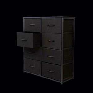 Commode autoportante moderne en tissu pour salon, durable, avec panneaux en MDF et acier inoxydable, en pin, disponible en plusieurs couleurs - Fournisseur en gros - Product Image 3