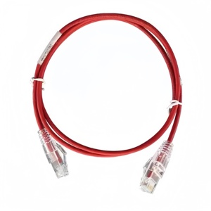 RJ45 Cat6 Cat6a cavo Ethernet Patch, alta velocità, connettori trasparenti Patch conduce per PC, TV, Tablet, Router, stampante, viola - Product Image 3