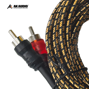 Cable de audio para coche de fábrica de alta calidad, cable estéreo para coche, enchufe 1/2Rac a 1/2Rac <span class=keywords><strong>macho</strong></span> a <span class=keywords><strong>macho</strong></span>, cable distribuidor de audio - Product Image 6