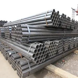 25mm Thick Black Steel Tube Hot Rolled ERW Technology Round Is Used In A Variety Of Applications