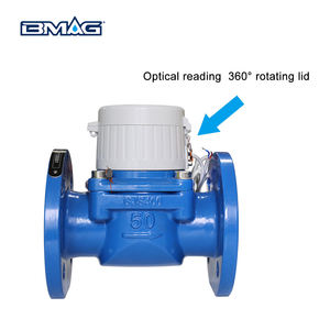 IP68 R80 R160 R200 DN40-DN300 Removable Ductile Cast Iron Woltman Irrigation <b>Flow</b> Smart <b>Water</b> <b>Meter</b> With Pulse Line IP68 Woltman - Product Image 5