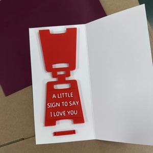 ของขวัญวาเลนไทน์แบบพลาสติกสุดสร้างสรรค์ ข้ามพรมแดนเพื่อส่งความรัก ด้วยสัญลักษณ์เล็กๆ ที่บอกว่า "ฉันรักคุณ" - Product Image 6