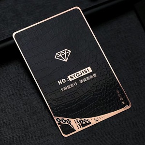 Carte de visite en métal noir en acier inoxydable avec impression personnalisée et gravure au laser - Product Image 6