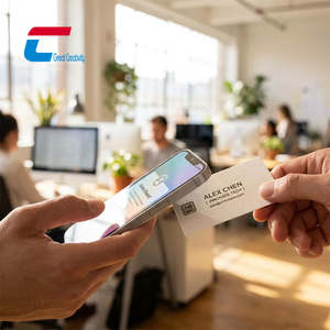 Tarjetas de Visita de Papel RFID Sostenibles para Compartir con un Toque, Tarjetas de Papel NFC para Reseñas de <span class=keywords><strong>Google</strong></span> y Eventos - Product Image 5