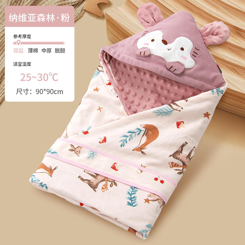 SKU  2   double layer-pink - 90*90