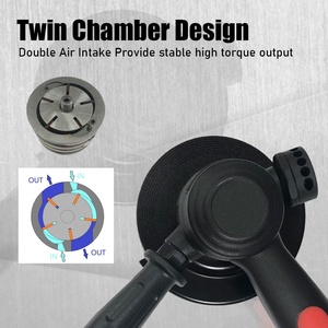 LEMATEC Taiwán hizo amoladora angular de 5 "con entrada de aire dual multifunción - Product Image 5