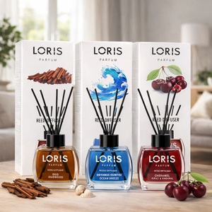 Reed Diffuser Fruit-scented Essential Oils Fire-free Aromatherapy 90-120 Days Lasting Strawberry Car <b>Perfume</b> - Product Image 1