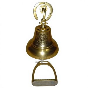Antique Bell Door And Wall Mounted Brass Bells For Hanging Decor Wedding <b>Christmas</b> Decor Vintage Style Custom Style Large Bells - Product Image 1