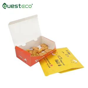 Atacado Barato Descartável Quente Takeaway Frango Frito Caixa Fast Food Embalagem Fornecedores