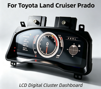 Yuefu 12.3'' Tableau de bord numérique virtuel pour Toyota Land Cruiser Prado 120 2004-2009 Compteur de vitesse
