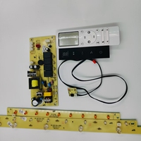 Cheminée électrique avec carte mère PCBA et télécommande LCD, service professionnel OEM/ODM, service tout-en-un, usine de PCBA personnalisable