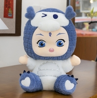 2025 Offres Spéciales Nezha jouets en peluche personnalisés poupées de personnage de dessin animé Adorable pour enfants cadeaux jouets en peluche doux société coucher maison cadeau