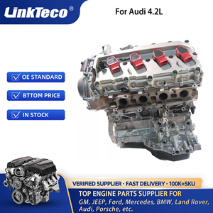 Ensemble de bloc-cylindres Long moteur Linkteco pour Audi A6 <span class=keywords><strong>C6</strong></span> A8 D3 4.2L V8 FSI Benzin BVJ Quattro 079100032 079100032X 350 <span class=keywords><strong>PS</strong></span> - Product Image 3