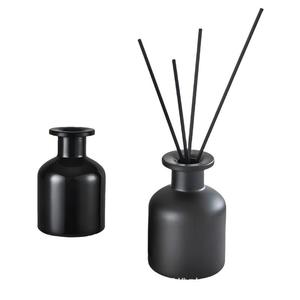 Factory Wholesale New Coming Glass <b>Reed</b> <b>Diffuser</b> <b>Bottle</b> with Lid Aromatherapy <b>Bottle</b> for Home Decoration - Product Image 4